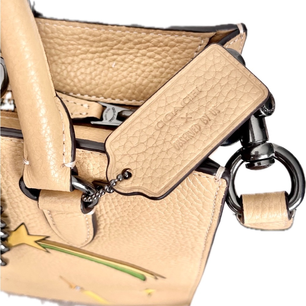 Coach X Special Edition Observed By Us Dylan Leather Tote w/Gunmetal - Picture 7 of 16